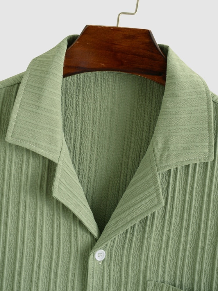 Camisa Bordada de Linho Masculina 'Aristocrat' Curaçao