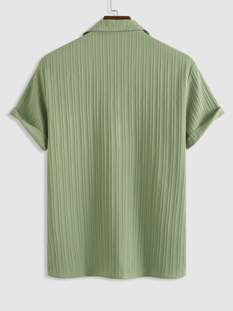 Camisa Bordada de Linho Masculina 'Aristocrat' Curaçao