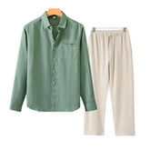 Monte Seu Outfit 'Aristocrat' - Linho Manga Longa