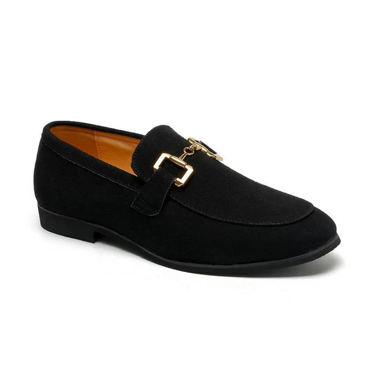 Loafer De Camurça Afivelado 'Aristocrat'