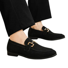 Loafer De Camurça Afivelado 'Aristocrat'