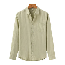 Camisa De Linho Masculina 'Aristocrat' Manga Longa
