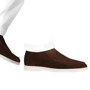 Loafer 'Aristocrat' Camurça Cano Alto Masculino