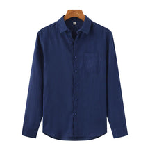 Camisa De Linho Masculina 'Aristocrat' Manga Longa