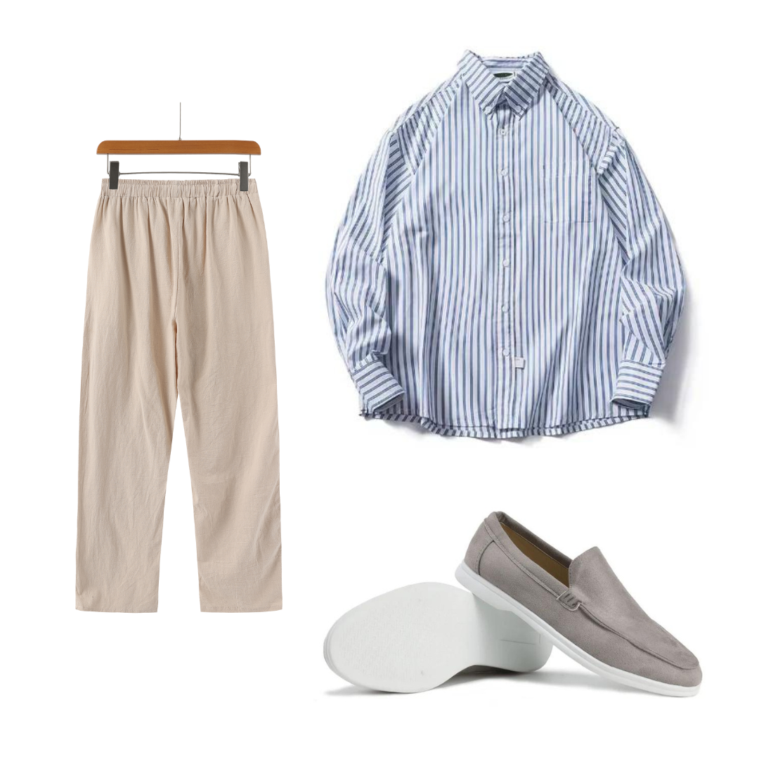 Outfit 3 'Aristocrat' - Amalfi Sunset