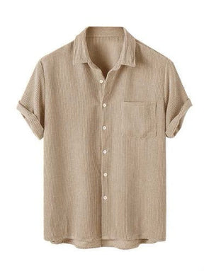 Camisa de Veludo Cotelê Masculina 'Aristocrat' Giulio