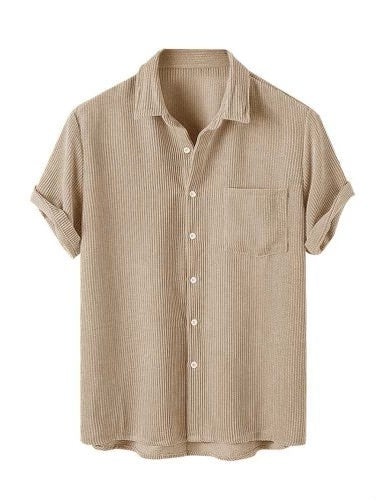Camisa de Veludo Cotelê Masculina 'Aristocrat' Giulio