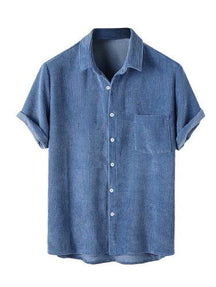 Camisa de Veludo Cotelê Masculina 'Aristocrat' Giulio