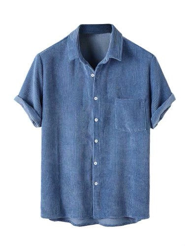 Camisa de Veludo Cotelê Masculina 'Aristocrat' Giulio