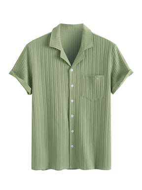 Camisa Bordada de Linho Masculina 'Aristocrat' Curaçao